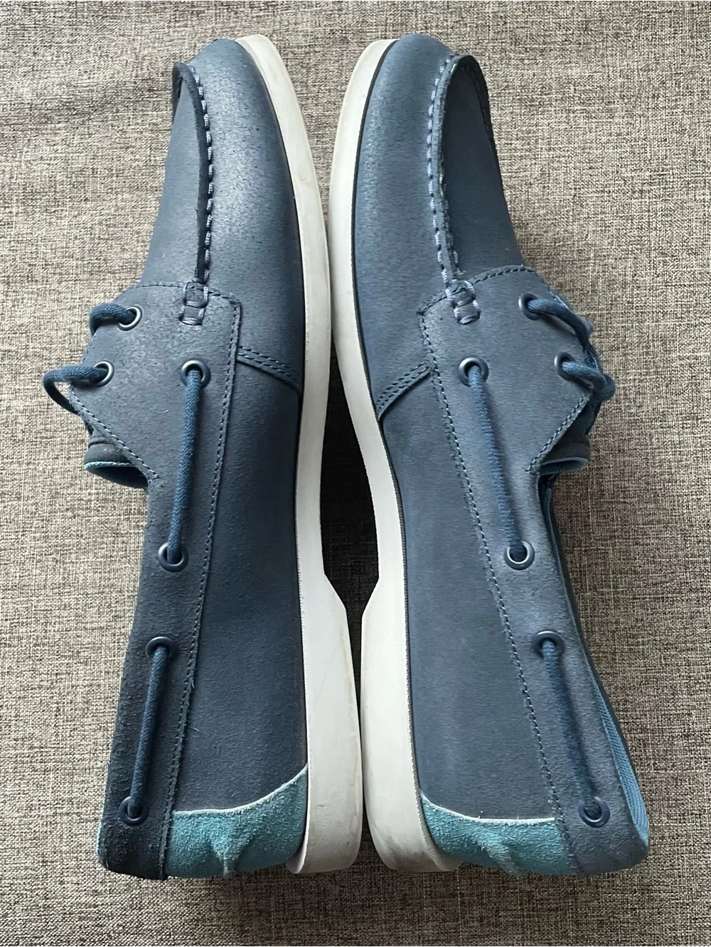 Lacoste Navire Leather Boat Shoes Men’s